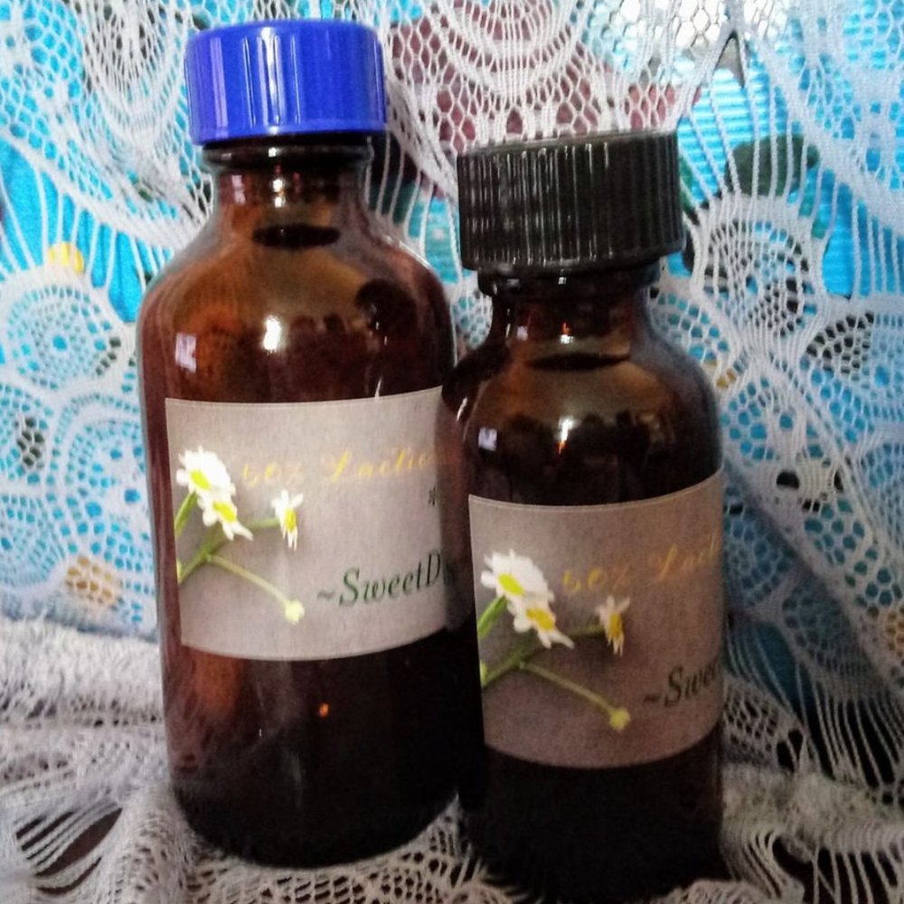 40% lactic acid peel 1oz /40 uses! strong